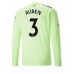 Cheap Manchester City Ruben Dias #3 Third Football Shirt 2022-23 Long Sleeve